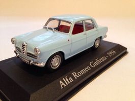 Alfa Romeo Giulietta Berlina 1. Serie 1954-1959 hellblau
