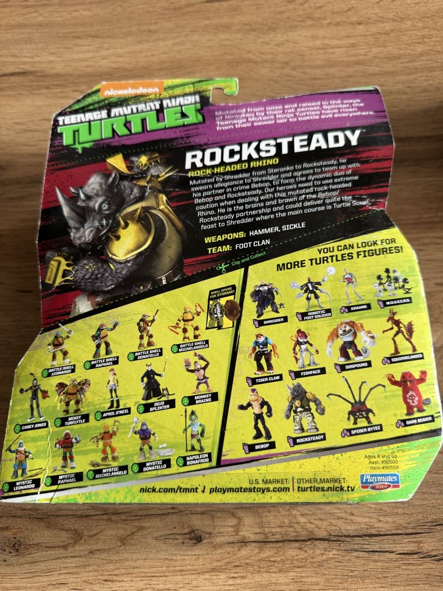 Figurines: ninja turtles rocksteady – Neuf avec emballage d'origine à Wetzikon ZH par the-collector91 1