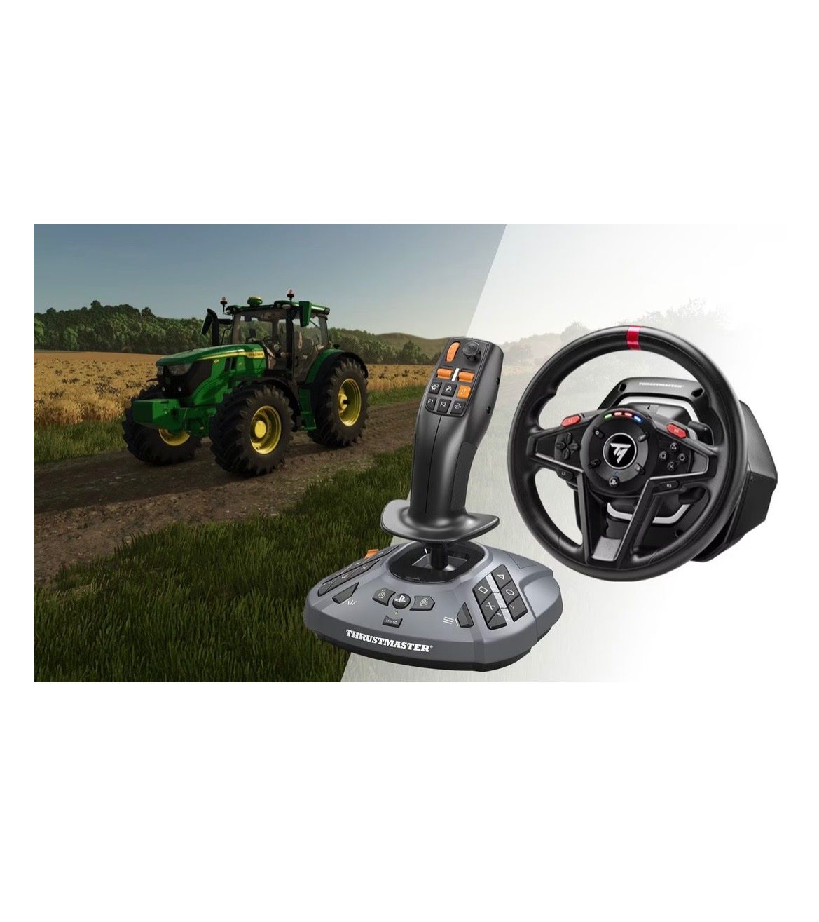 Thrustmaster Controller: Thrustmaster T128-P Simtask Farming Pack PC, PS4, PS5 – Gebraucht aus Marbach SG von phi_gm7w 2