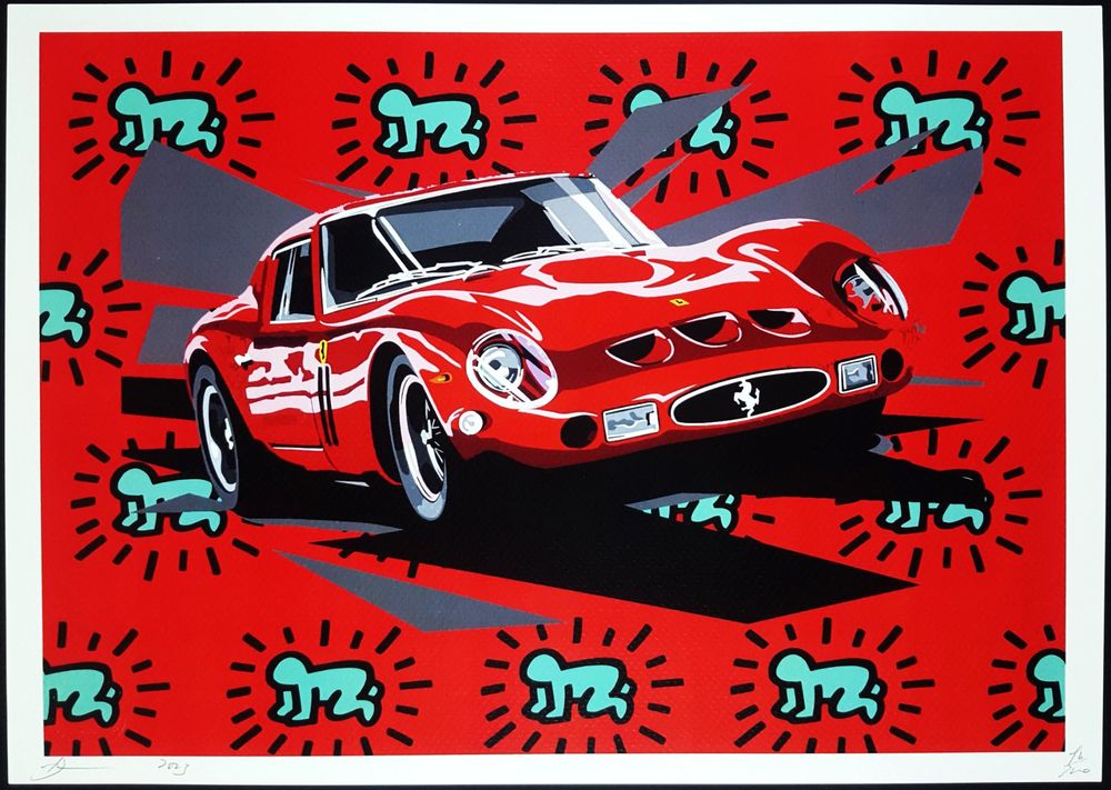 Death NYC Graffiti Pop Art Druck " Ferrari 250 GTO 90/100 (Neu (gemäss ...