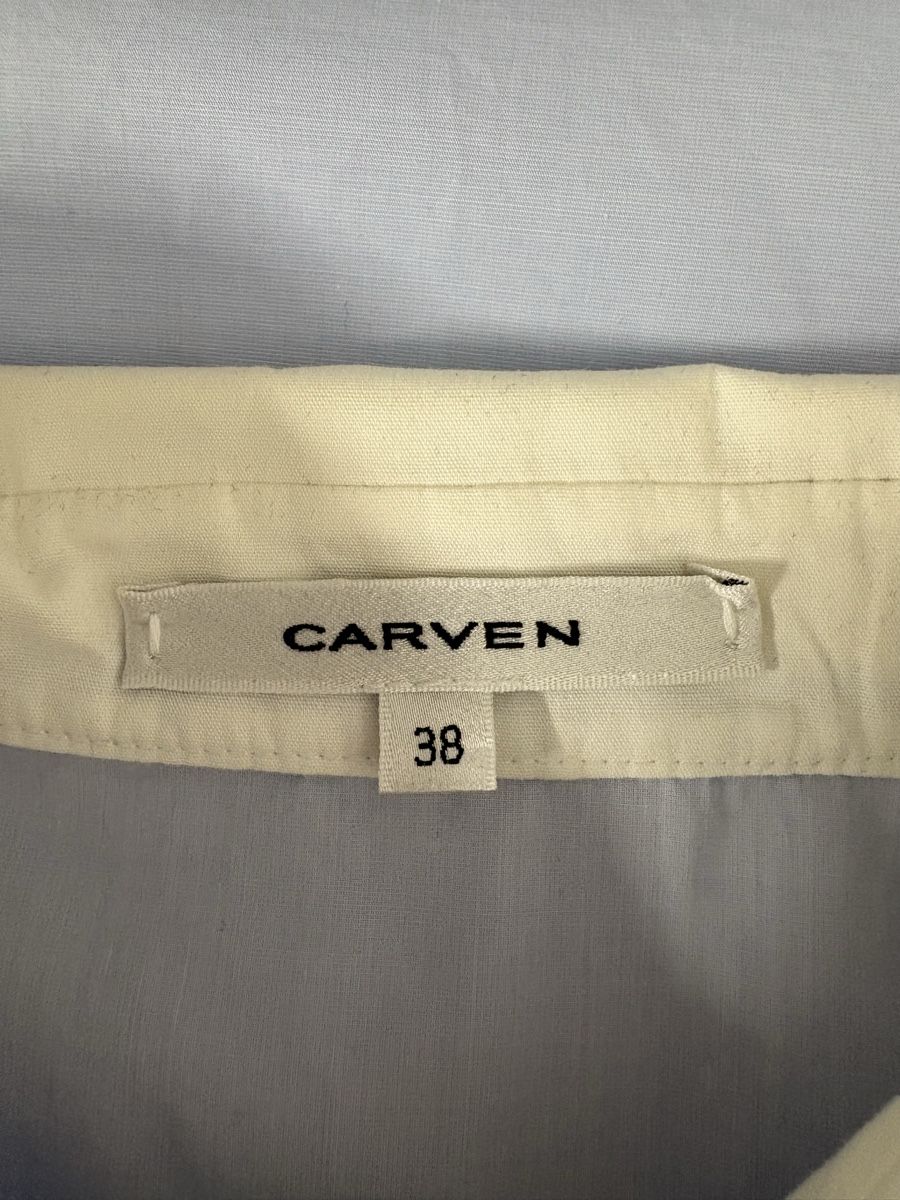 Blusen: Carven Bluse Baumwolle hellblau/weiss Gr. 38 Hemdbluse – Neu (gemäss Beschreibung) aus Regensdorf von secondchancefashion 3