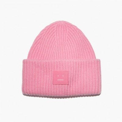 Hüte, Mützen & Caps: Acne Studios Beanie in Pink – Gebraucht aus Meilen von Emma_321