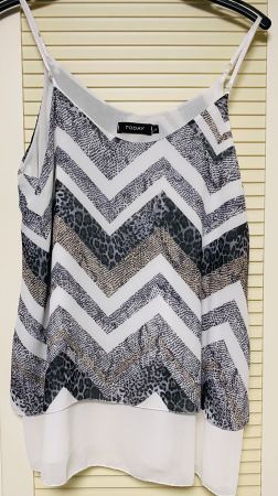 Sommerliche Trägershirt, Gr. L, neu