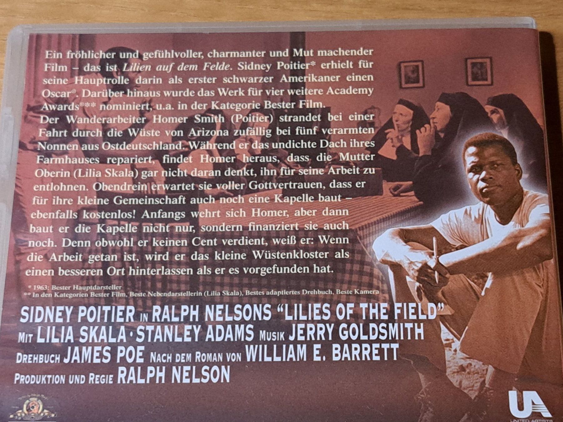 Tous les DVDs: DVD Lilien auf dem Felde mit Sidney Poitier – D'occasion à Unterseen par Kanica 2