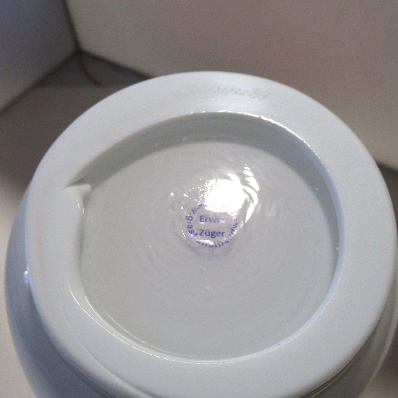 Venini Vasi & Recipienti: Glas Vase 29cm VENINI- 1989 – Usato da Stein am Rhein venduto da Vitrum8260 3