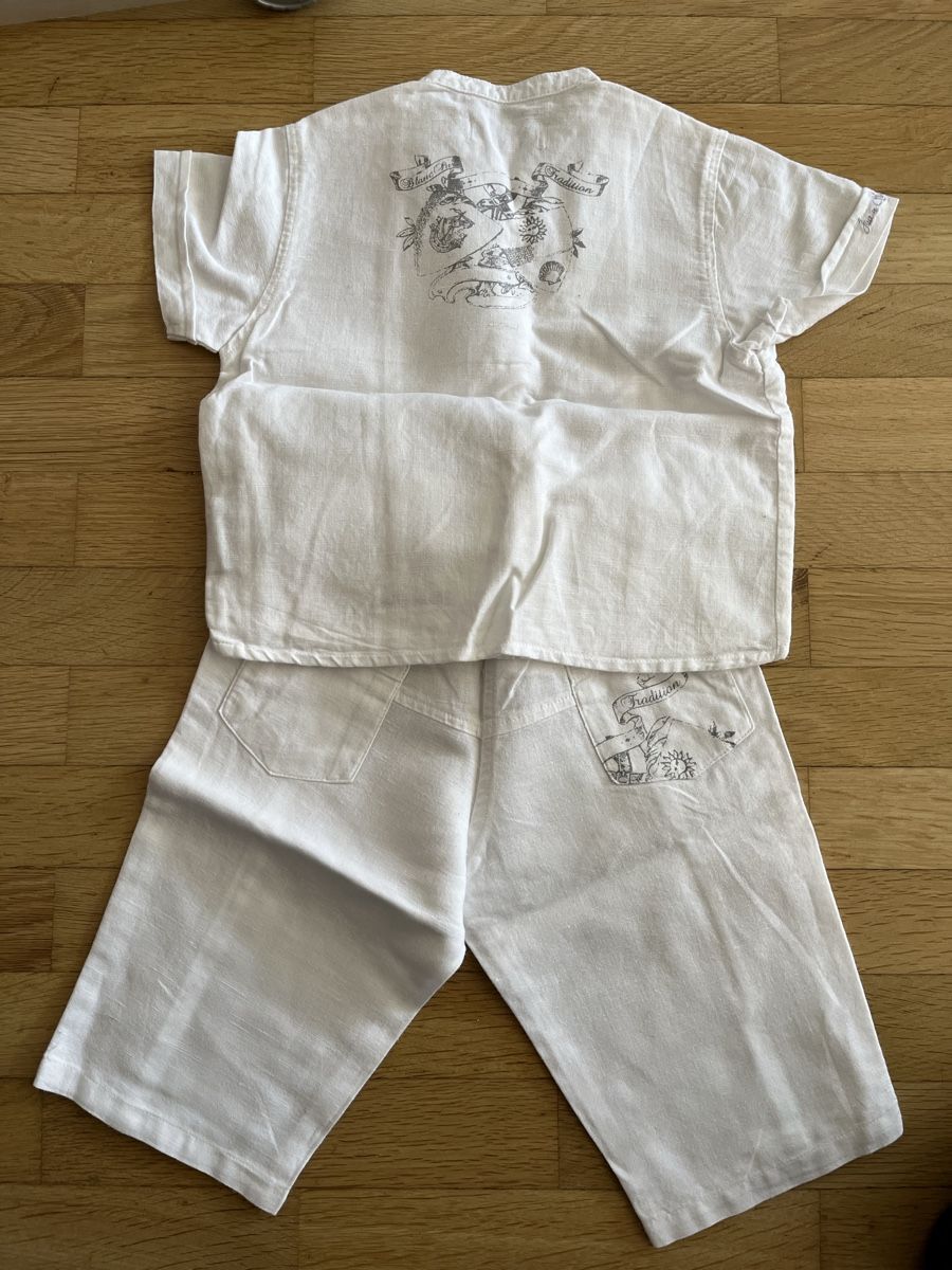Pantaloni: Ensemble 2 pièces en lin taille 68 - 6 mois – Nuovo (secondo la descrizione) da Sion venduto da Nelsonkatz