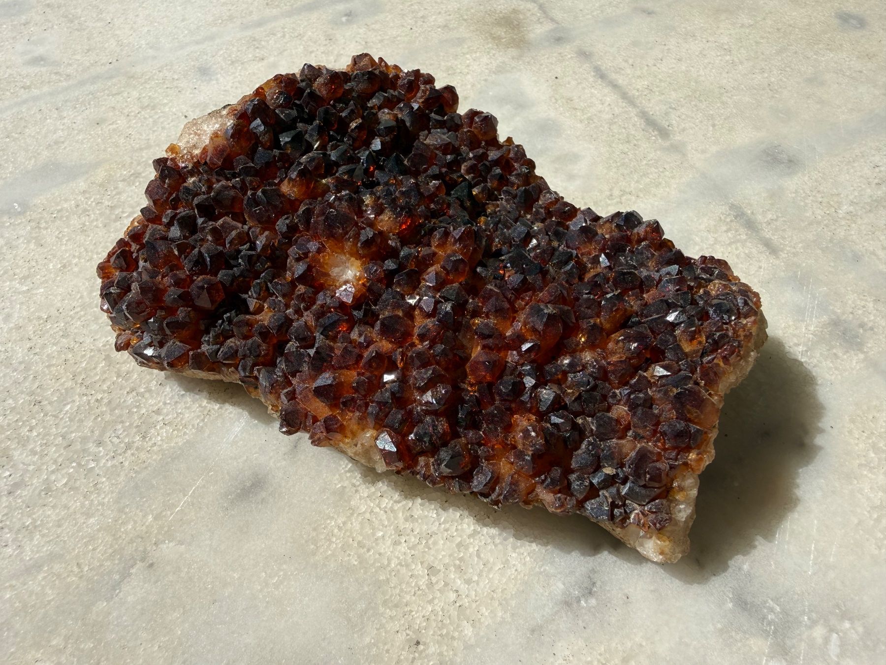 Mineralien & Heilsteine: Citrin Druse (?) – Gebraucht aus Rorbas von tun_m7fz 8