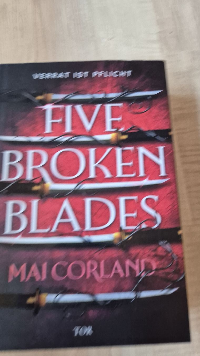 Bücher: Fantasy Buch: Five Broken Blades - Bücherbüchse – Neu (gemäss Beschreibung) aus Bargen BE von Hahela13