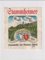 Etikette für Wein - Stammheimer /bd