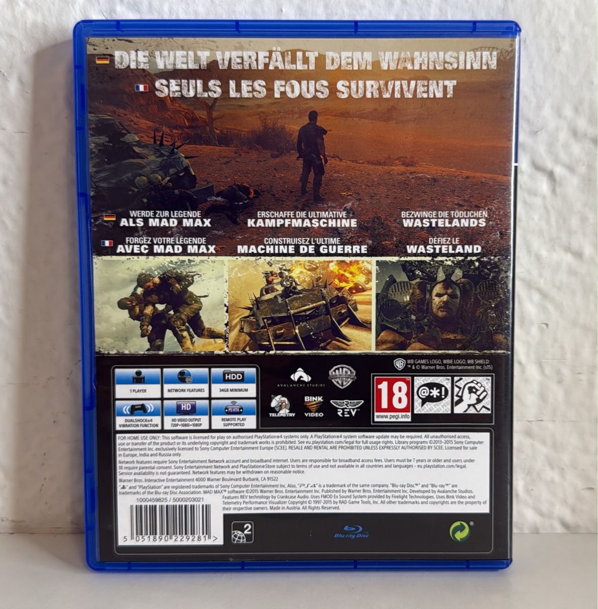 Sony Giochi: Mad Max - PS4/PS5 Game – Usato da Ehrendingen venduto da bubulence 1