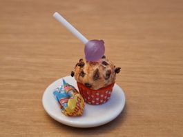 Handmade Chupa Chups Muffin Teller