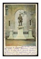 LAUSANNE -1900 "Statue Major Davel" Souvenir de Lausanne