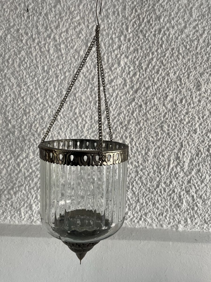 Tutte le decorazioni: Windlicht Hänger aus Glas / Metall – Usato da Wetzikon ZH venduto da seli03