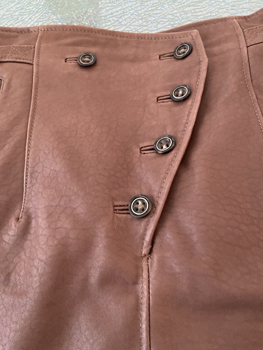 Gonne: Sportmax Code Lederrock, Grösse 36, Reissverschluss Detail – Usato da Oftringen venduto da andrax 1