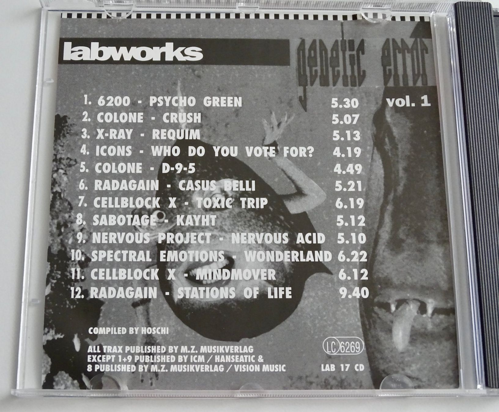 CDs: Labworks Genetic Error Vol. 1 Compilation CD Techno – Gebraucht aus Gwatt (Thun) von samojede67 1