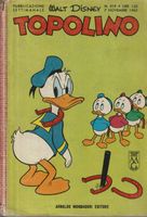 Italian edition Disney TOPOLINO # 519 Nov 7 1965 vintage Mic