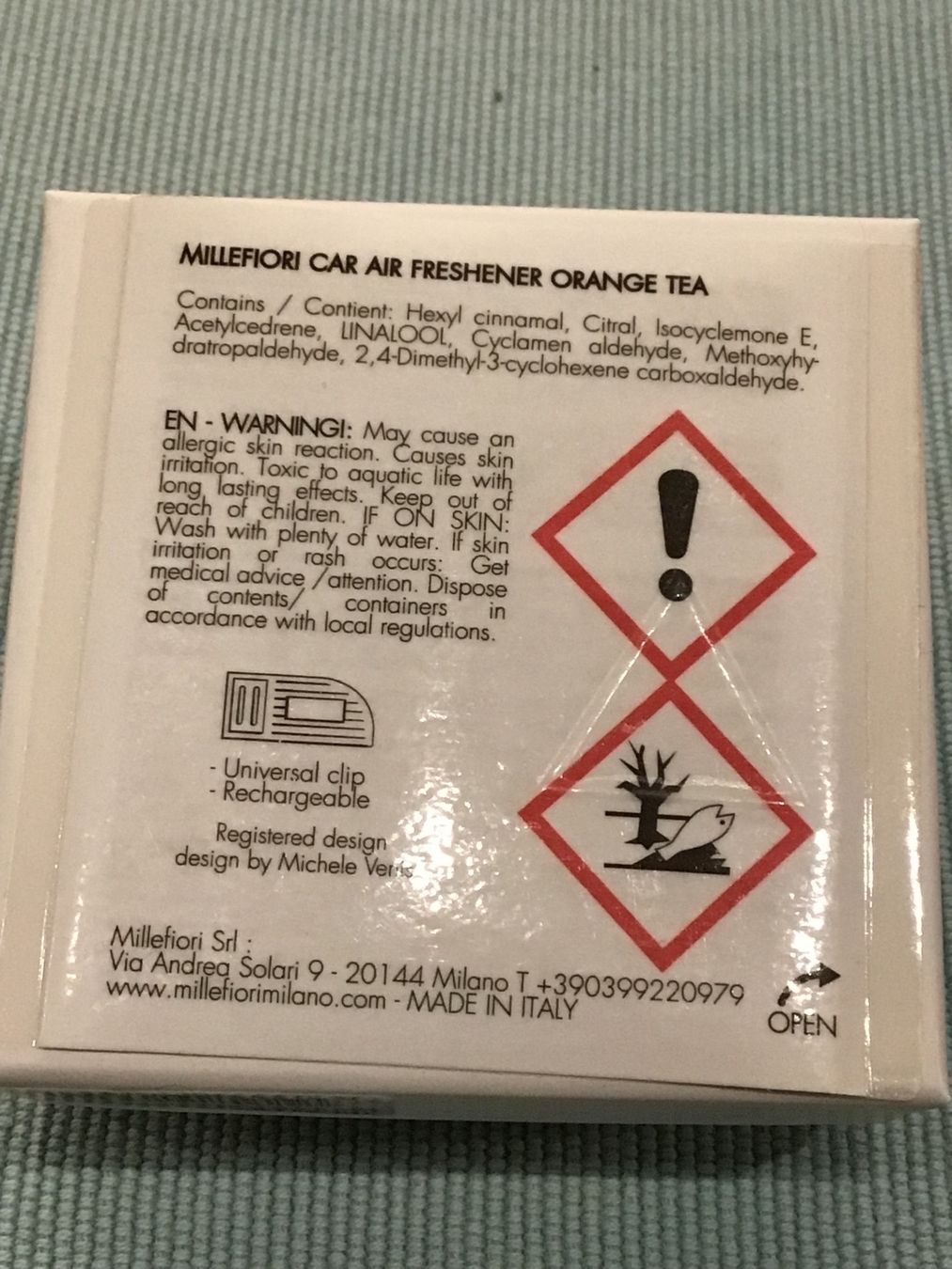 Spray per ambienti: Parfum fürs Auto – Nuovo e nell'imballaggio originale da Weggis venduto da Tupferl 1