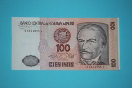 PERU - 100 Intis 1986 UNC (A 6621895 S)