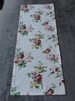 Vintage Tischläufer Rosenmuster, Landhausstil, Handarbeit