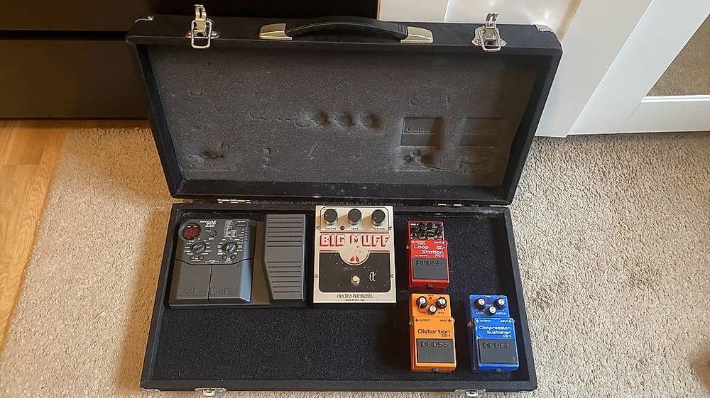Professionelle Instrumente Zubehör Effekte Pedalboard mit Klebeband für Gitarristen für Gitarren(small