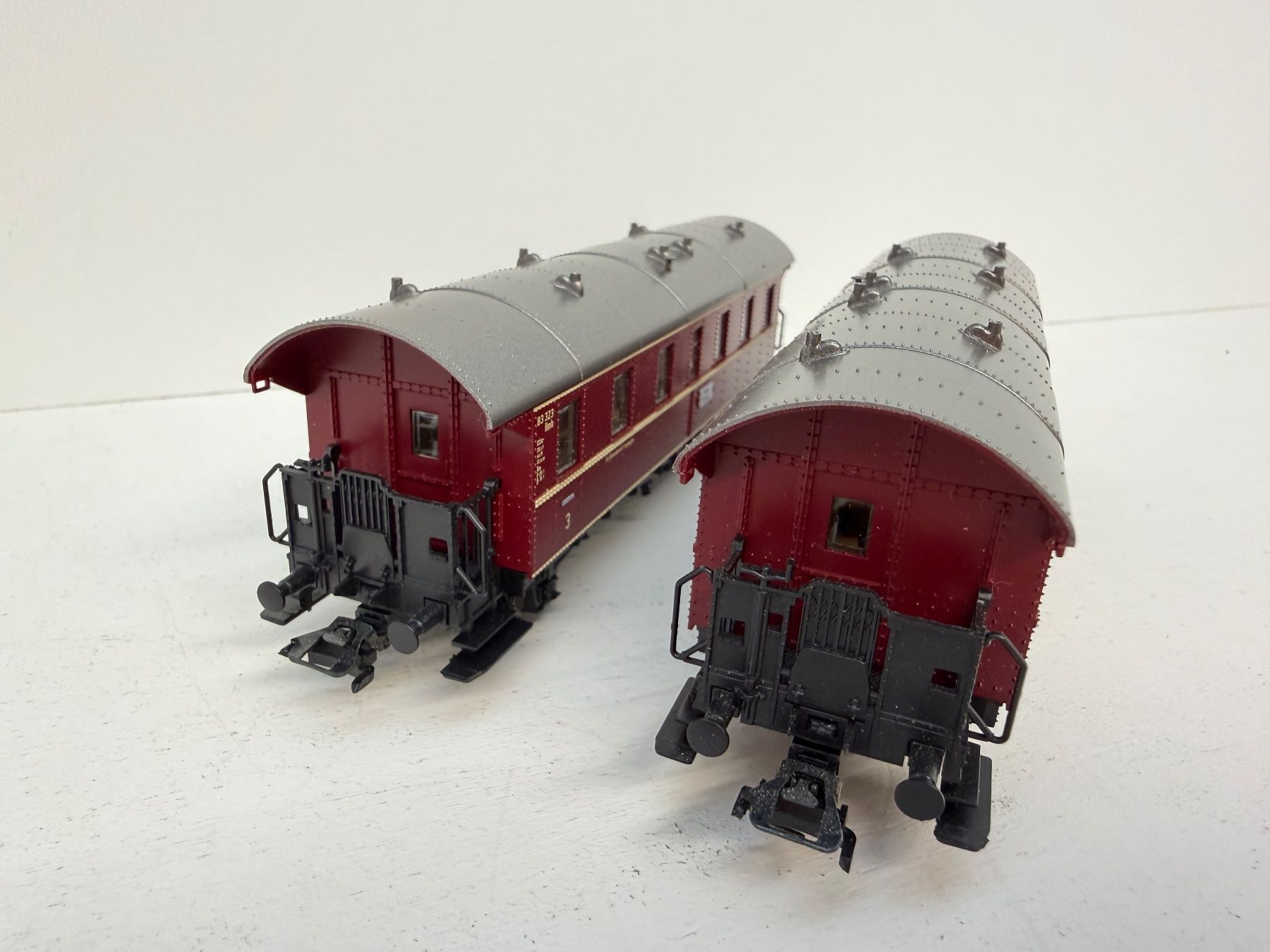 Märklin Modellini di ferrovie: Märklin 43139 Wagen-Set "Donnerbüchsen" II – Usato da Büsserach venduto da ModellbahnDepot 4