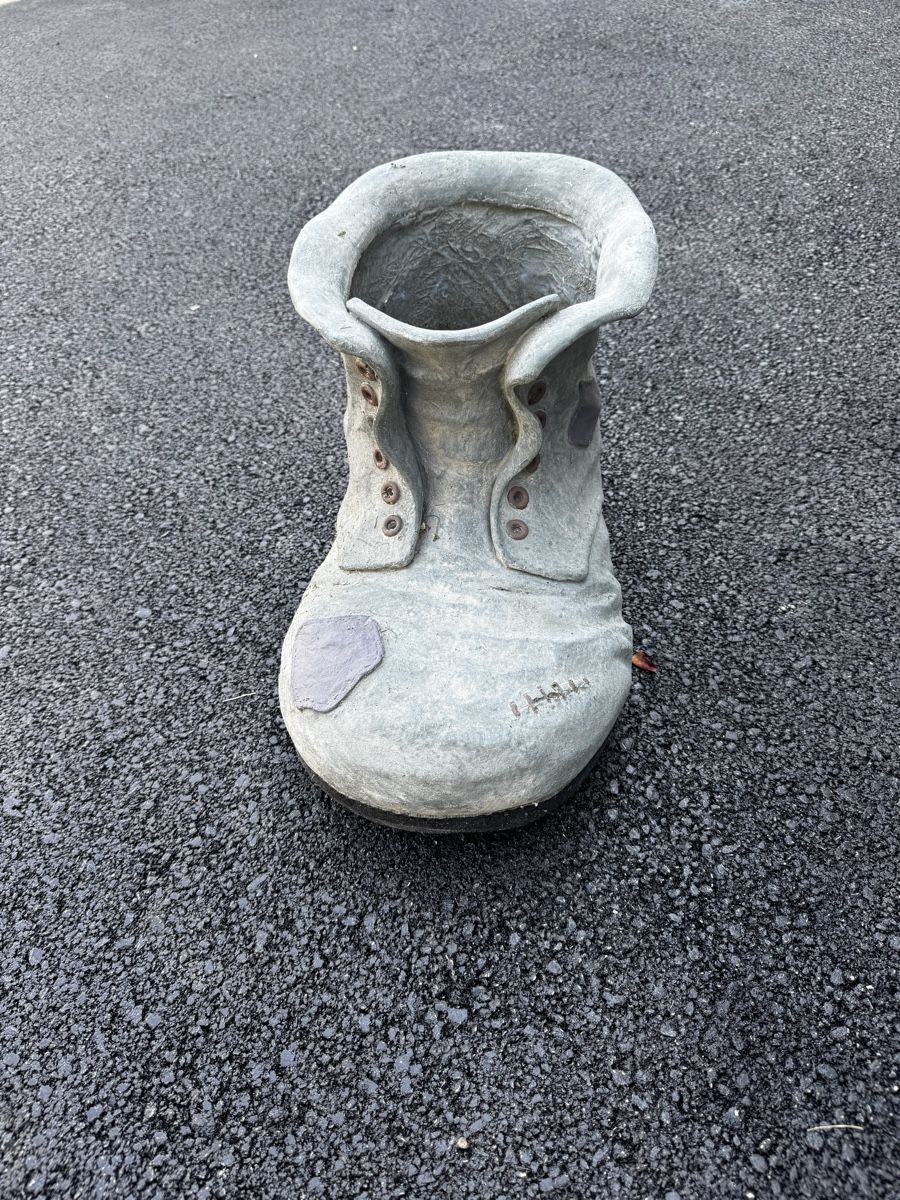 Vasi per fiori: Blumentopf Stiefel Garten Deko – Nuovo (secondo la descrizione) da Kirchberg SG venduto da deeann 1