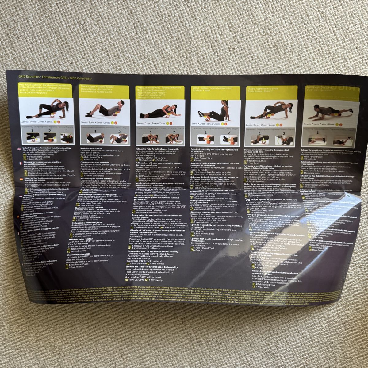Dispositivi per massaggi: TriggerPoint GRID 1.0 - die originale Faszienrolle – Nuovo (secondo la descrizione) da Weiningen TG venduto da azi_93g1 4
