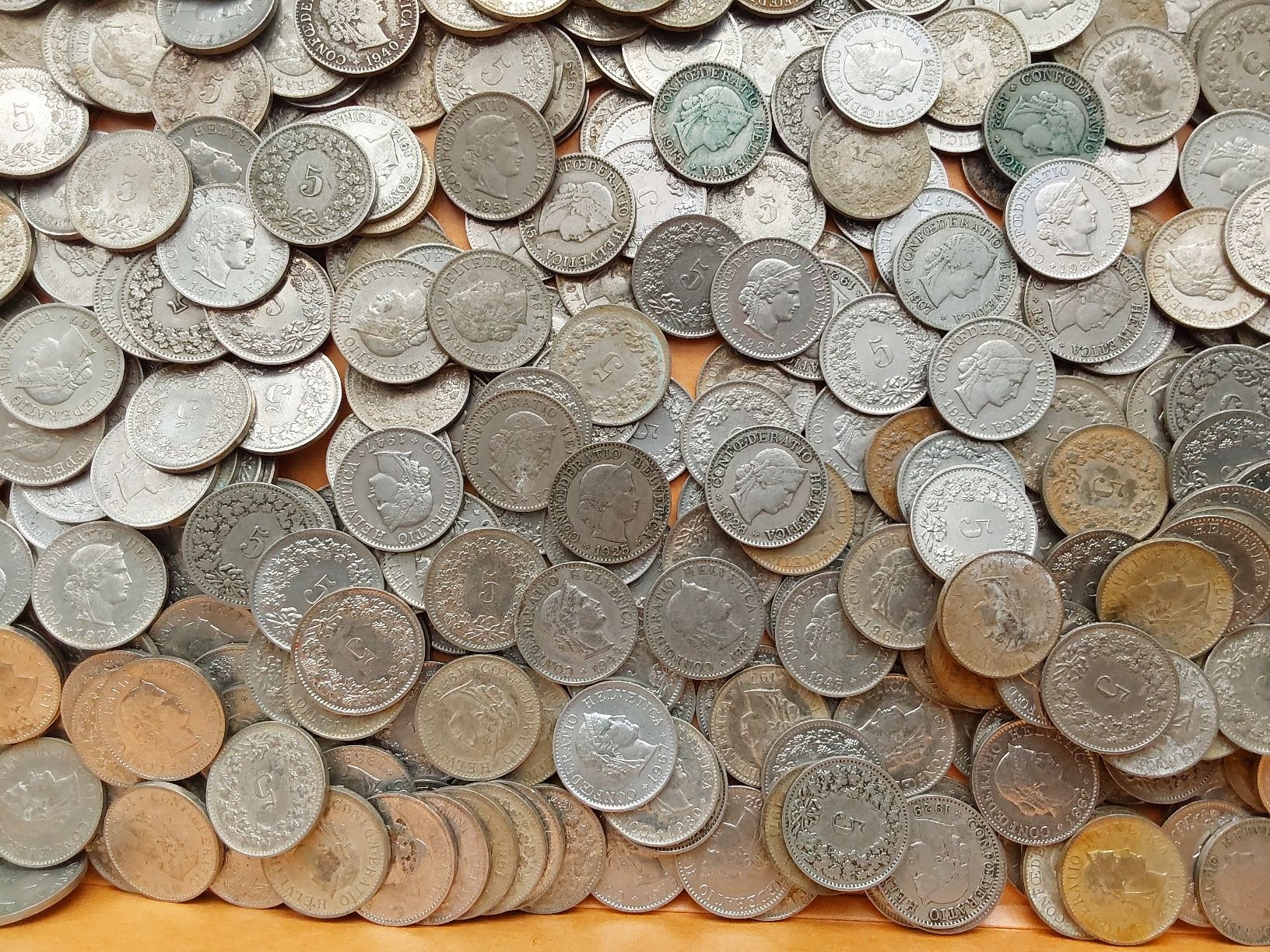 Tutti le monete: 2,3kg Alte 5 räppler – Usato da St. Gallen venduto da aha_2prr 6