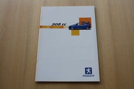 Peugeot 206 CC Prospekt 6/2002 FR
