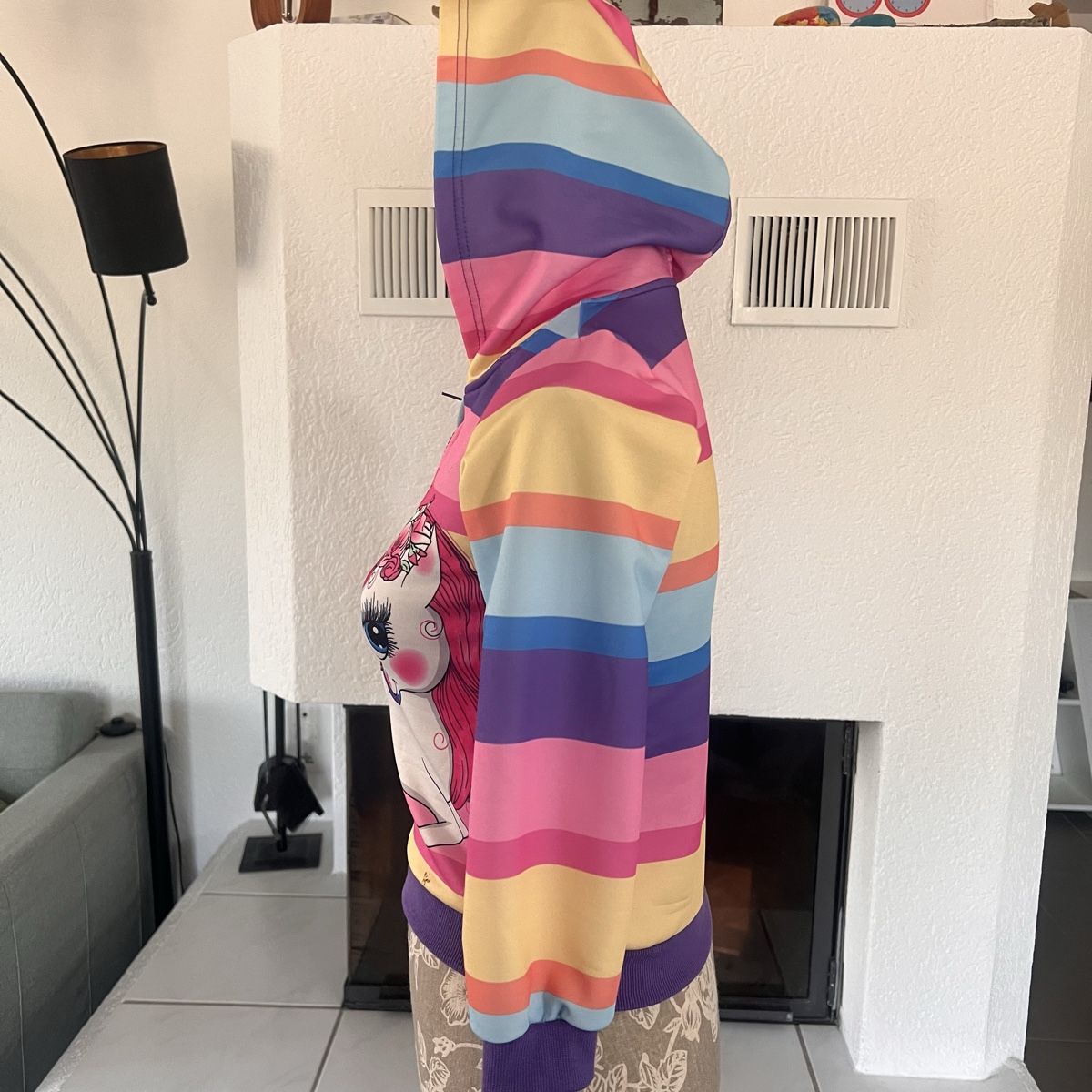 Giacche & Cappotti: Kinderjacke mit Einhorn Motiv Gr. 110/116  – Nuovo (secondo la descrizione) da Seon venduto da Sunny-Schmuck78 2