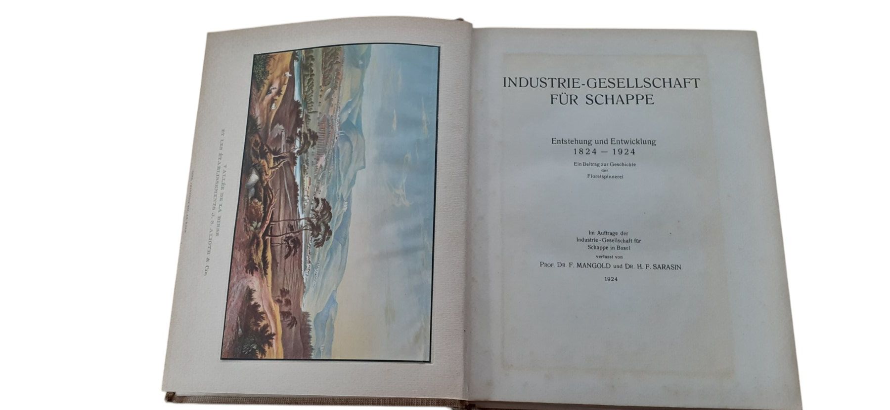 Bücher: Industriegesellschaft für Schappe Floretspinnerei – Gebraucht aus Mörschwil von aik_x8mc 2
