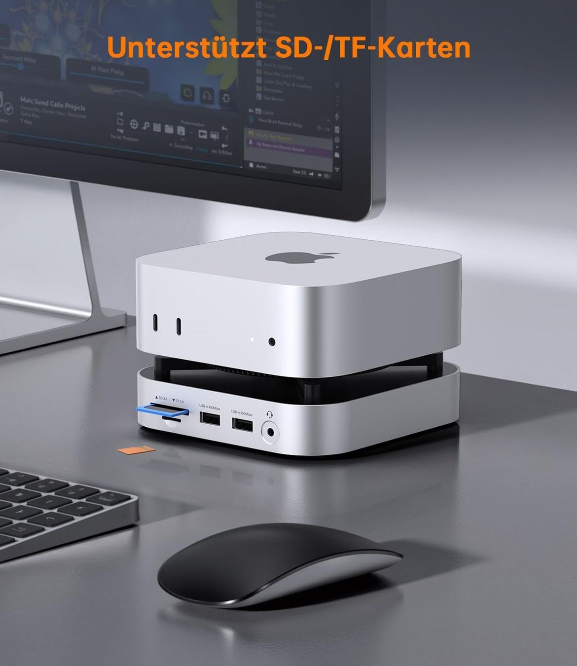 Docking station: Mac mini M4 Dock SSD Hub NVMe USB-C 10Gbps – Nuovo e nell'imballaggio originale da Suhr venduto da SchnapperCH 3