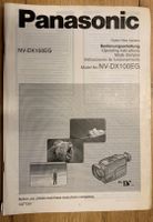 Panasonic Original Bedienungsanleitung Panasonic NV-DX100EG