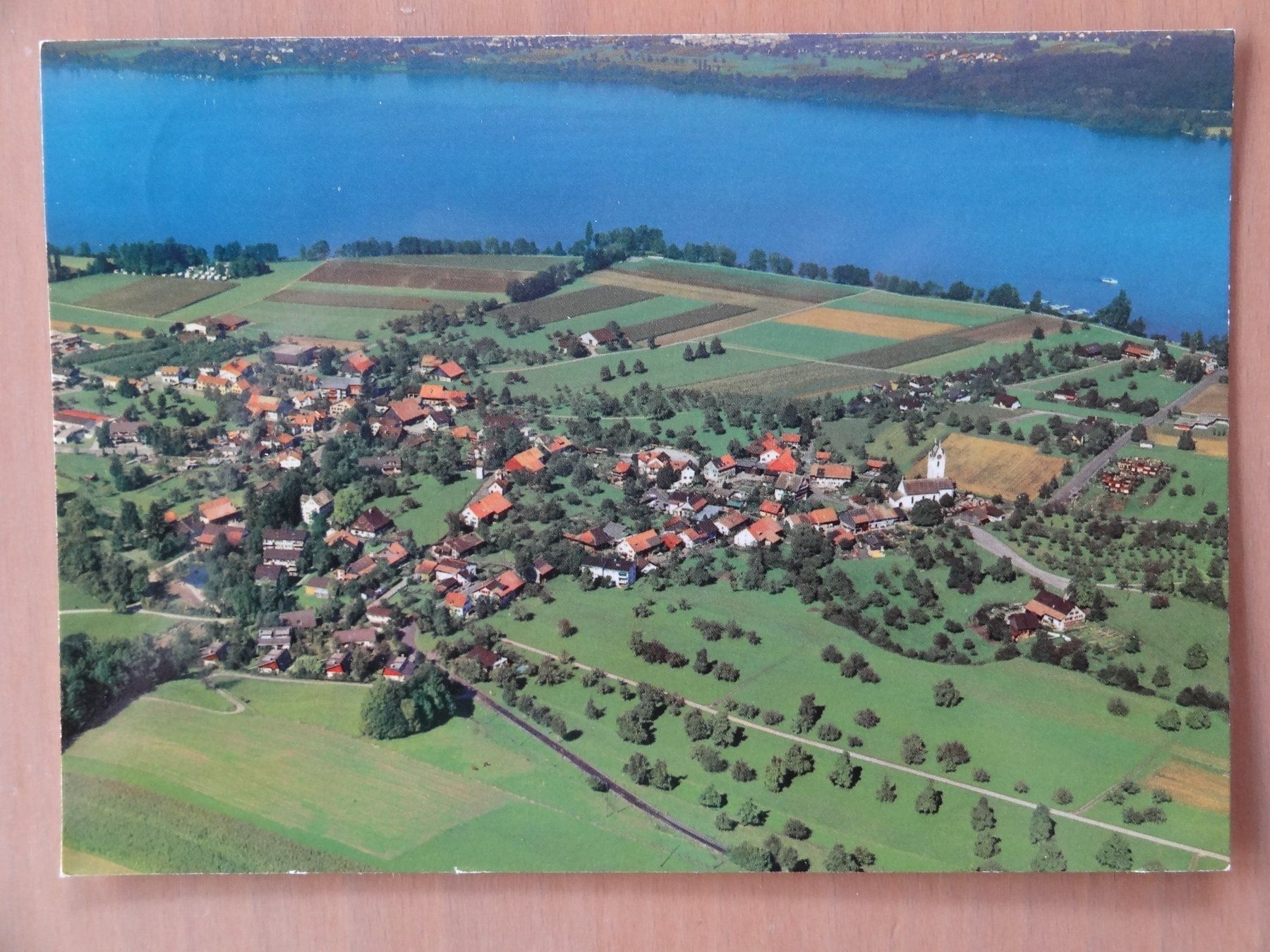 Cartoline postali: Maur mit Greifensee - ZH - 1984 – Usato da St Léonard venduto da Riglin