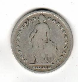 Toutes les monnaies: 2 Franken 1874 – D'occasion à Wolhusen par Curver9 1