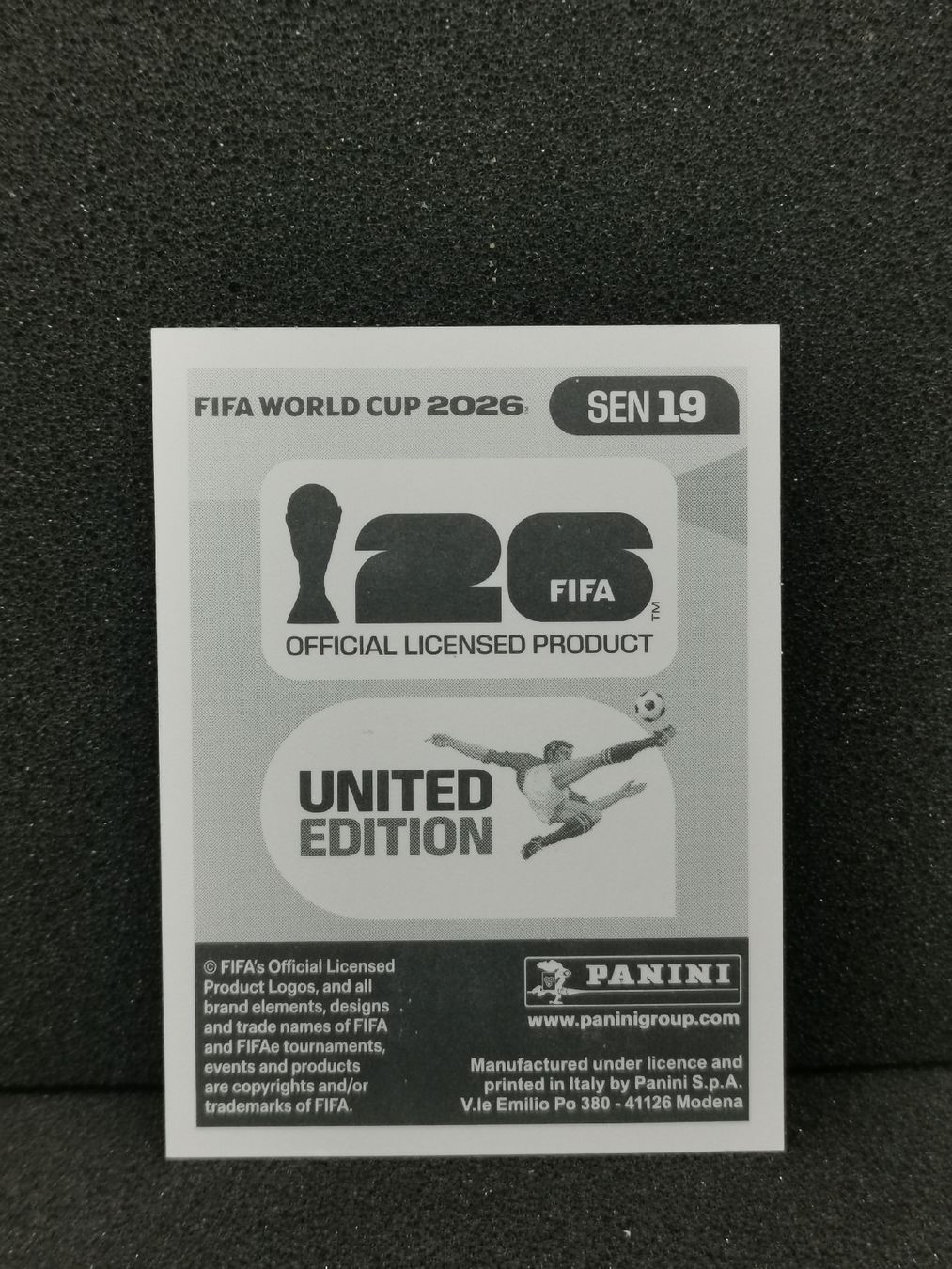 Panini Carte collezionabili: Panini Wm 2026 Sticker :Nicolas Jackson Sen 19 – Usato da Einsiedeln venduto da sza_588x 1