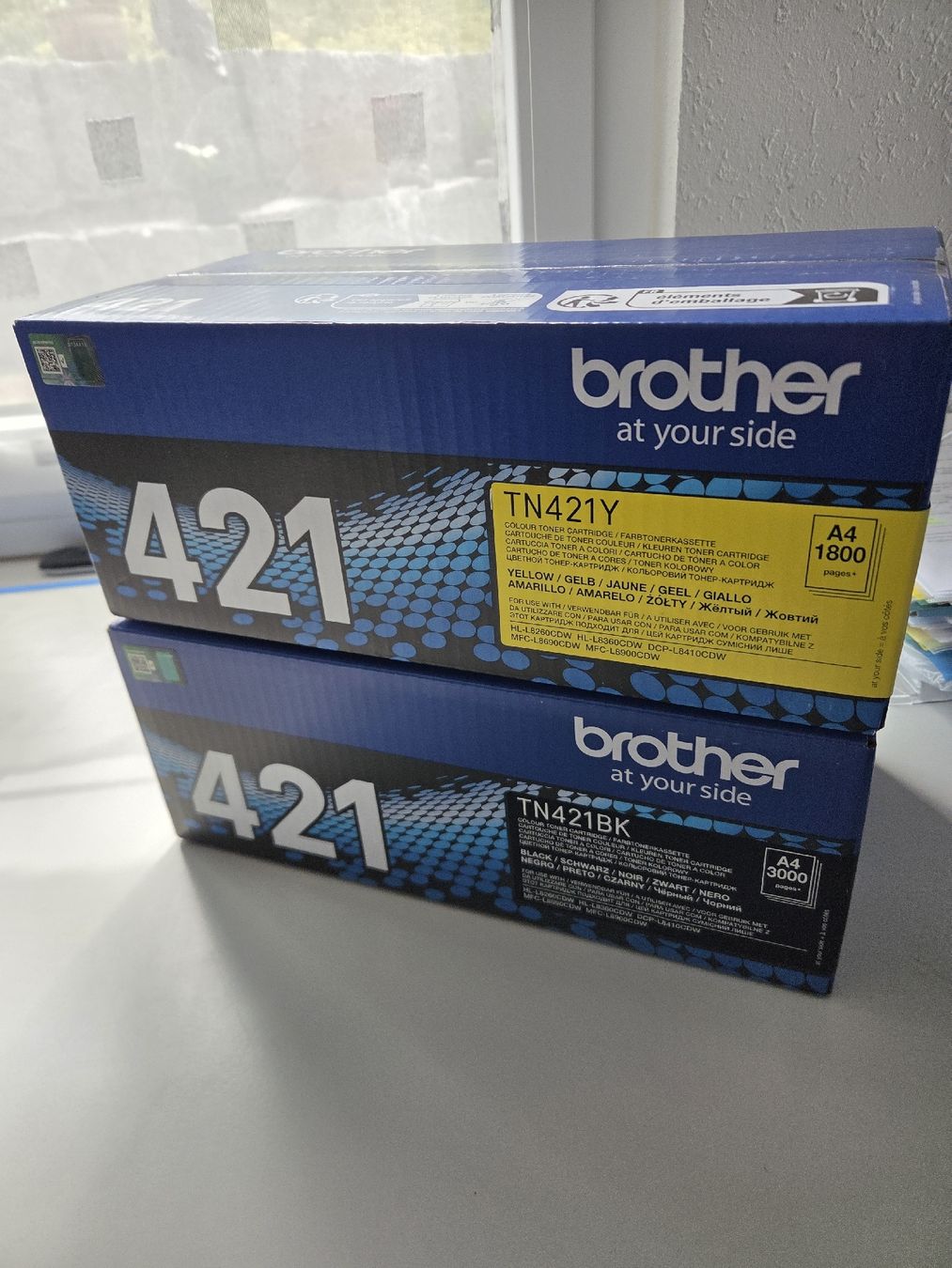 Brother Cartucce per stampanti & toner: Neue Originale Brother 421 Druckerpatronen-Set – Nuovo e nell'imballaggio originale da Würenlingen venduto da CayenneExpress 2