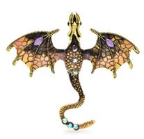 Anhänger / Brosche Drache (2 in 1), Nr.26
