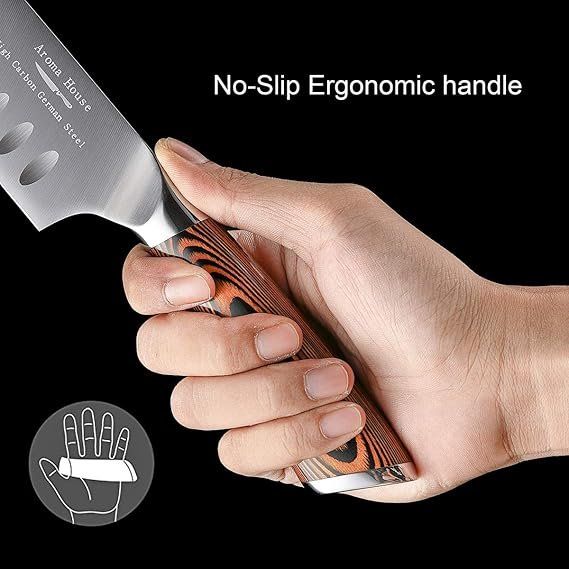 Küchenmesser: Santoku Messer 18 cm, Profi Kochmesser – Neu und originalverpackt aus Oberentfelden von ase_sk8n 3