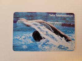 Telefonkarte Schweden "Olympia"