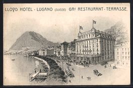 Litho Lugano, Lloyd Hotel, Grand Restaur