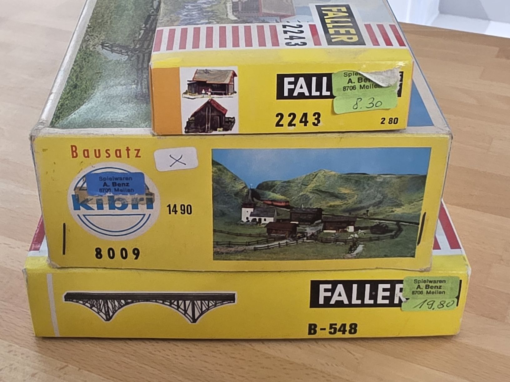 Faller Trains électriques: Faller Kibri Bausätze – D'occasion à Ried (Muotathal) par Modellbahn.swiss 1