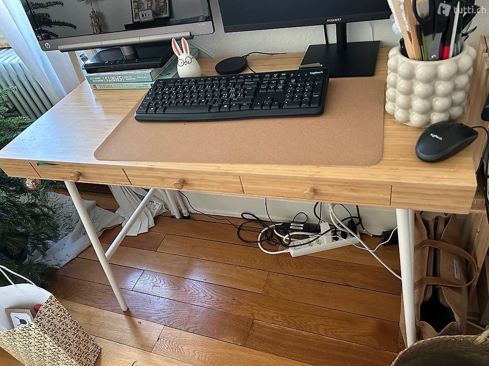 IKEA Lillasen Bambus Tisch Kaufen auf Ricardo