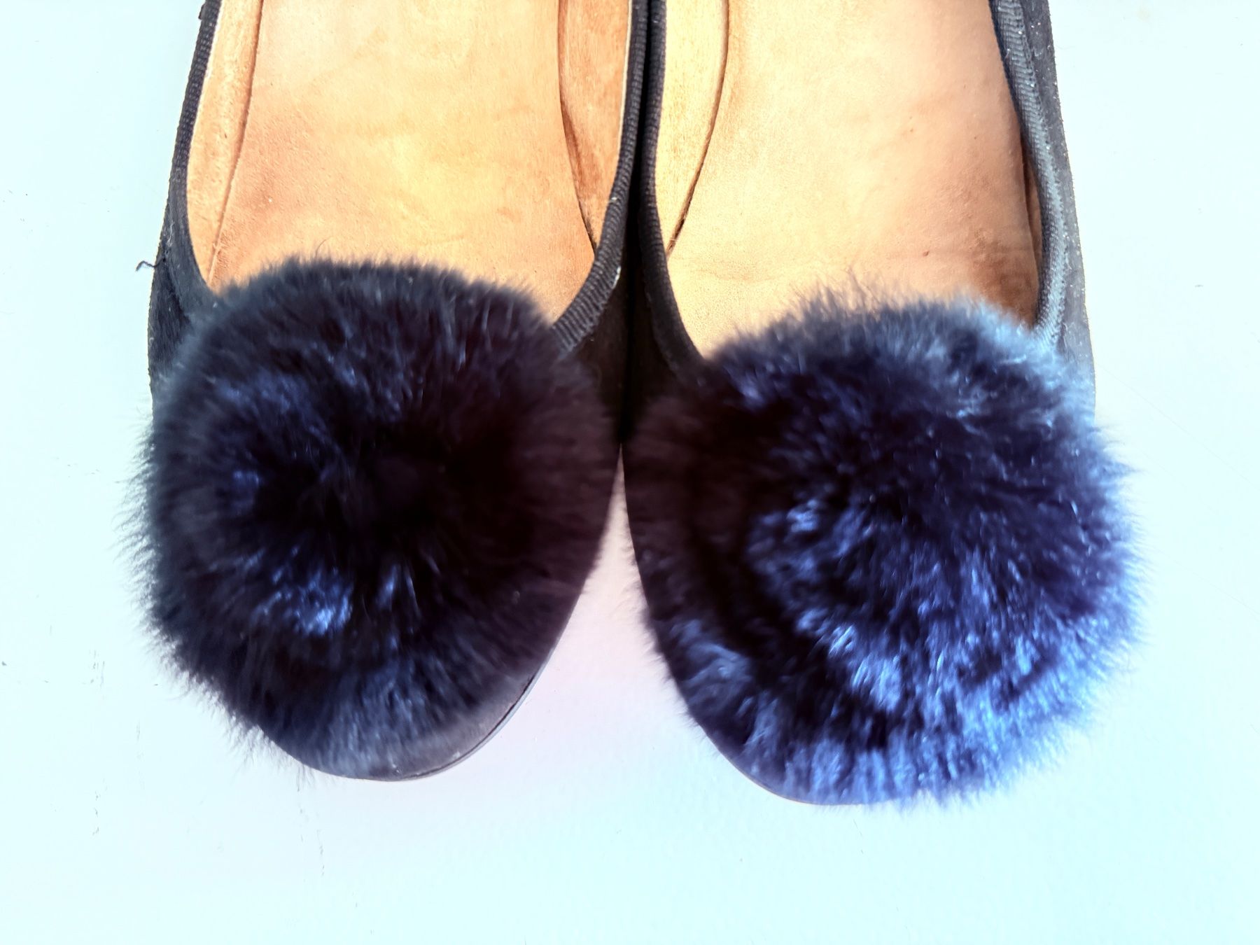 Scarpe da donna: Schwarzer Wildlederballerina, Größe 38 – Usato da Zollikon venduto da JeannetteEgger 6