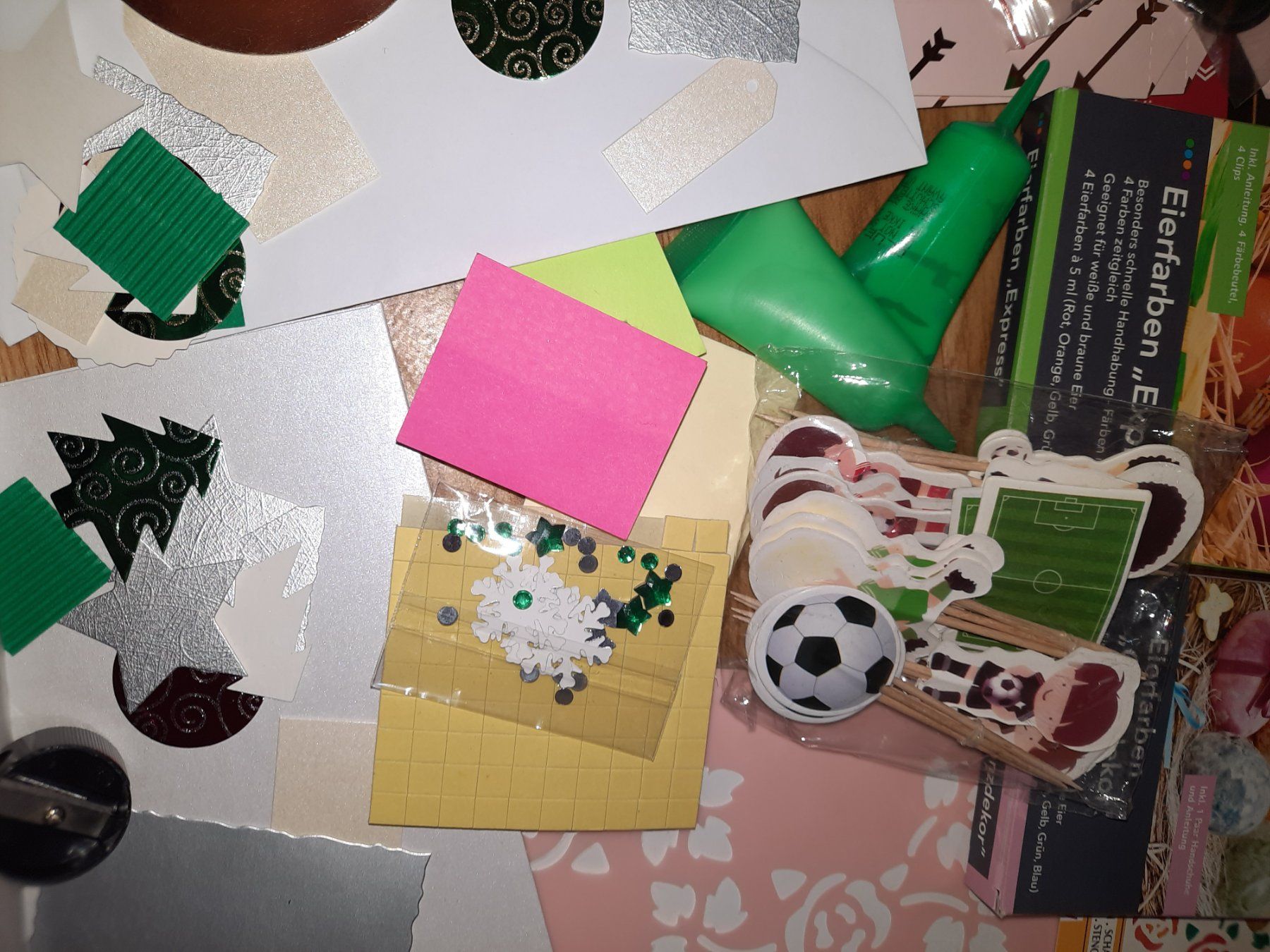 Bastelsets: Lotto materiali per lavoretti e bricolage – Neu (gemäss Beschreibung) aus Biasca von Old_6blh 3