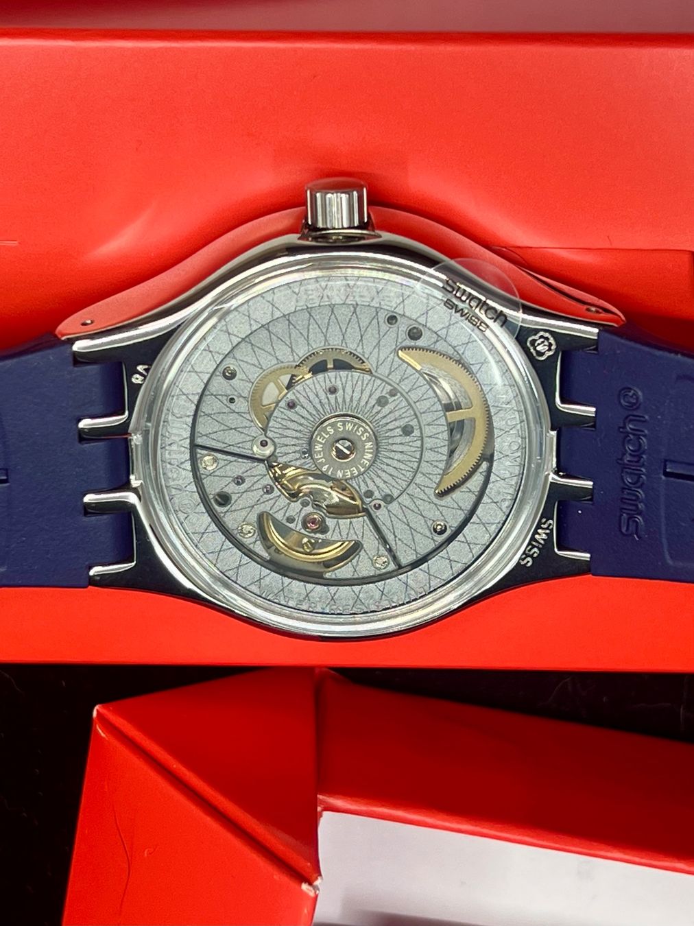 Swatch Uhren: Swatch System 51 Automatique  Navy Date YIS409 – Neu und originalverpackt aus Sion von ROBY_ROBY_ROBY 4