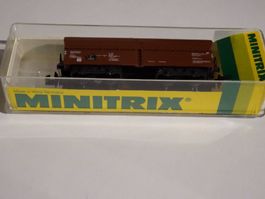 MINITRIX 13286, SELBST - ENTLADEWAGEN DB N, RAR