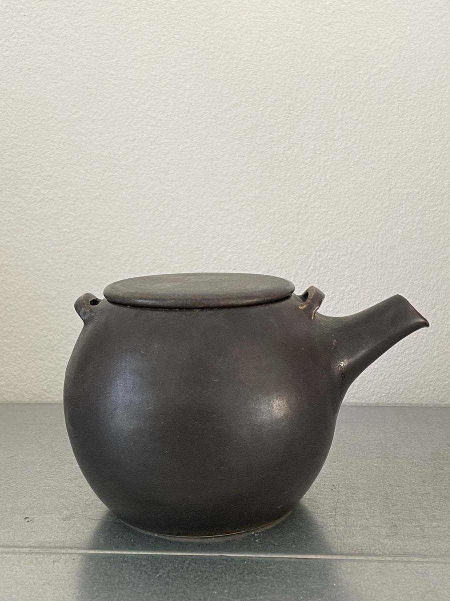 Teiere: Taiko Amont studio Ceramic Teapot Dark Brown  – Usato da Basel venduto da Amechan. 1