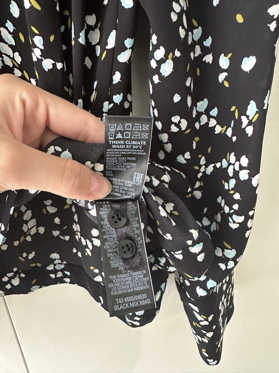 Camicette: Bluse mit Blumenmuster | Gr. 36 | M&S Collection – Nuovo (secondo la descrizione) da Spreitenbach venduto da Sujrkwxl 4