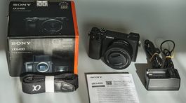 Sony Alpha a6400 mit Kit-Objektiv neuwertig, 400 Auslösungen